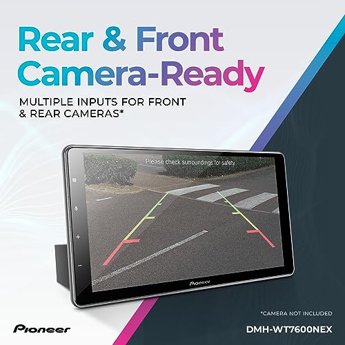 Pioneer DMH-WT7600NEX Digital Multimedia Receiver With Wireless Apple CarPlay and Android Auto, 9” Capacitive Floating Screen, Single-DIN, Built-In Bluetooth, WiFi and Amazon Alexa Pioneer DMH-WT7600NEX Digital Multimedia Receiver With Wireless Apple CarPlay and Android Auto, 9” Capacitive Floating Screen, Single-DIN, Built-In Bluetooth, WiFi and Amazon Alexa